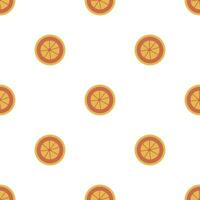 Seamless pattern with lemons vector