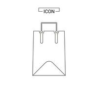 Shopping Bag icon symbol graphic recourse vector