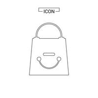 Shopping Bag icon symbol graphic recourse vector