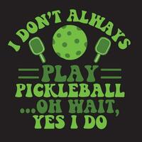 pickleball camiseta diseño, pickleball vectores, pickleball icono, pickleball Estados Unidos bandera vector