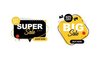 Sale Logo Discount Labels Collection vector