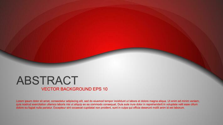abstract business banner background design with curves