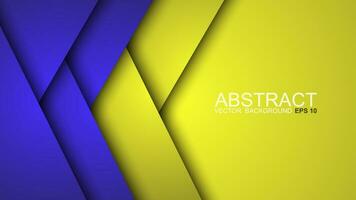 Overlapping layers cover the modern color. abstract geometric vector