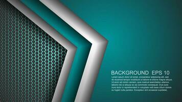 abstract overlaid on mesh background with free space for design. modern technology innovation concept background vector