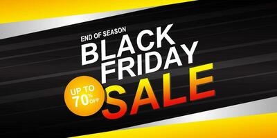 Flash Sale banner with black background and limited offer vector