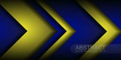 Vector Abstract, futuristic, technology concept. Digital image with overlapping arrows and light on background