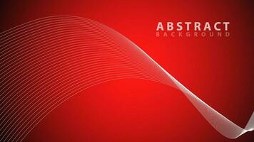 Abstract background with shining waves. Shiny moving line design element. Modern gradient flowing wave lines. Futuristic technology concept. Vector illustration