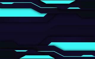 modern cyber futuristic blue abstract background gaming banner frame vector