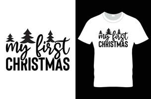 Navidad camiseta diseños vector