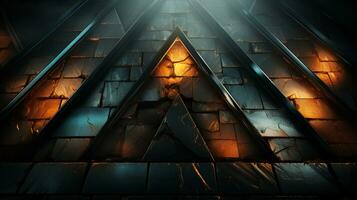 pyramid background texture ai photo