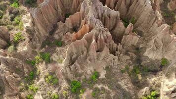 écoulement érosion relief dans Yunnan, Chine. video