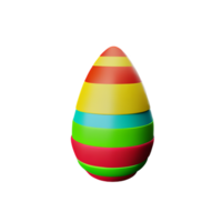 easter 3d icon illustration png