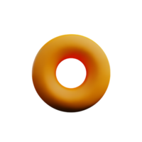 rosquillas 3d icono png