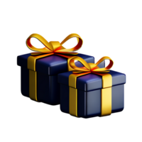 Geschenk Box 3d Rendern Symbol Illustration png