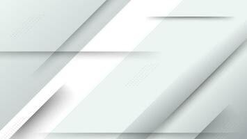 abstract white and gray background with overlapping line composition vector