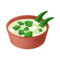 buko pandan ice png