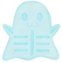 Baby Ghost with Skeleton X Ray Costume png