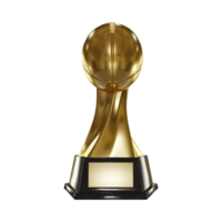 Medaille Gedenk, Basketball Trophäe png, generativ ai png