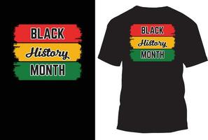 Vector illustration for black history month t shirt design