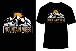 Adventure Mountain t shirt design vector illustration