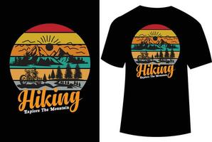 Adventure Mountain t shirt design vector illustration