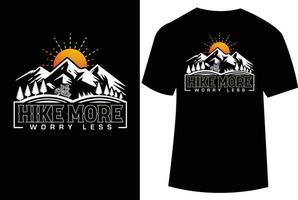 Adventure Mountain t shirt design vector illustration