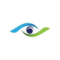 Eye Care vector logo design