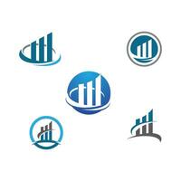 Business Finance Logo template vector