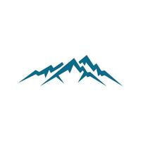 Mountain icon Logo vector