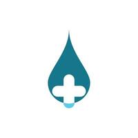 water drop Logo Template vector