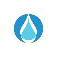 plantilla de logotipo de gota de agua vector