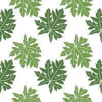 leaf illustration seamless pattern2 vector