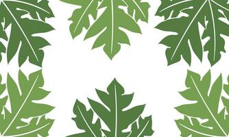 leaf illustration background with nature theme2 vector