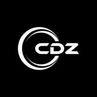 CDZ Logo Design, Inspiration for a Unique Identity. Modern Elegance and Creative Design. Watermark Your Success with the Striking this Logo. vector