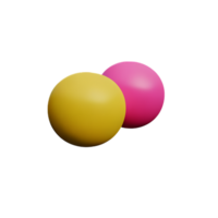 coloré guimauve 3d bonbons icône png