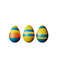 Pasqua 3d icona illustrazione png