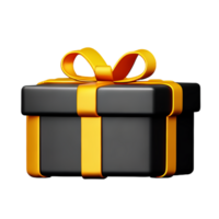 gift box 3d rendering icon illustration png