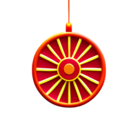 chinese new year icon fan 3d render png