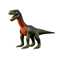 dinosaurie 3d tolkning ikon illustration png