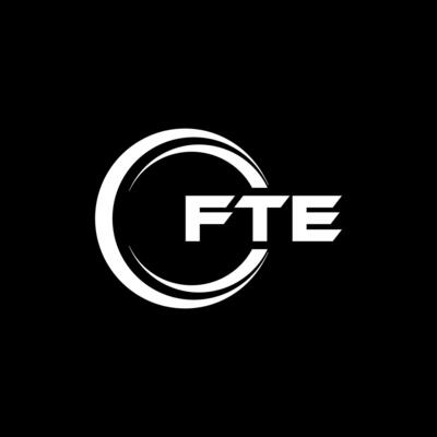 FTE Logo Design, Inspiration for a Unique Identity. Modern Elegance and Creative Design. Watermark Your Success with the Striking this Logo.