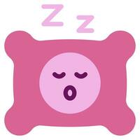 dormir calidad icono ilustración vector