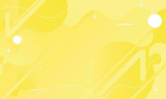 Abstract yellow colorful template banner with gradient color and small polka dot technology background Design with liquid shape vector design