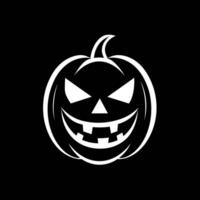 Víspera de Todos los Santos calabaza para contento Víspera de Todos los Santos día festivo. naranja calabaza con sonrisa diseño para el fiesta Víspera de Todos los Santos. vector