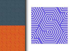 Geometry over lapping outline seamless pattern element vector for background. Modern and stylish shape texture. Fit for banner, backdrop, poster, fabrique, cover. Vector Eps 10
