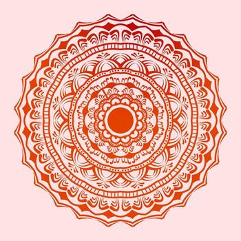 degradado decorativo color ornamental étnico elementos mandala modelo antecedentes diseño Pro vector. vector