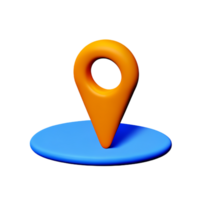 location 3d icon illustration png