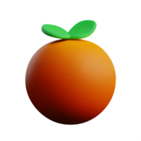 fruit 3d le rendu icône illustration png