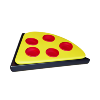 Pizza 3d icono ilustración png