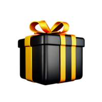 gift box 3d rendering icon illustration png