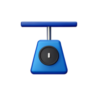 weight scale 3d gym fitness icon png